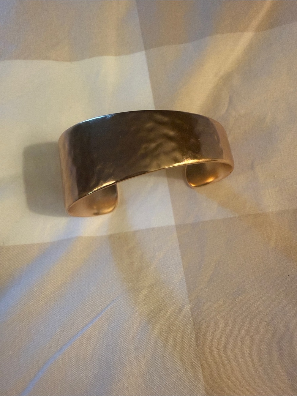 Kendra Scott Hammered Cuff Bracelet - Rose Gold